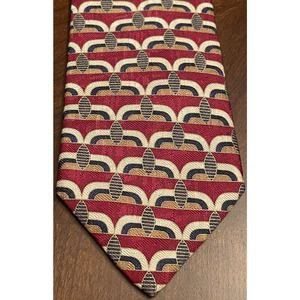 Land’s End Direct Merchants, Hand Sewn, 100% Silk, Men’s Meck Tie, Made In Usa